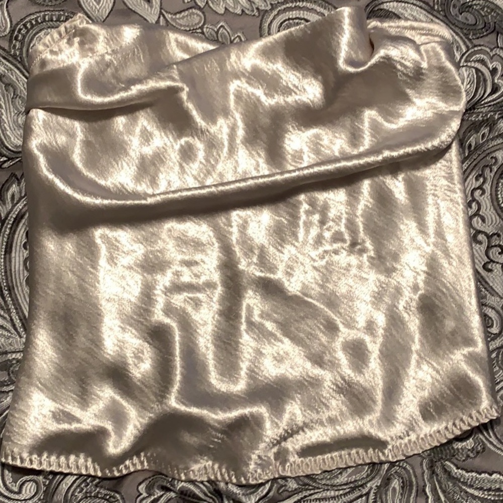 Corset satin top